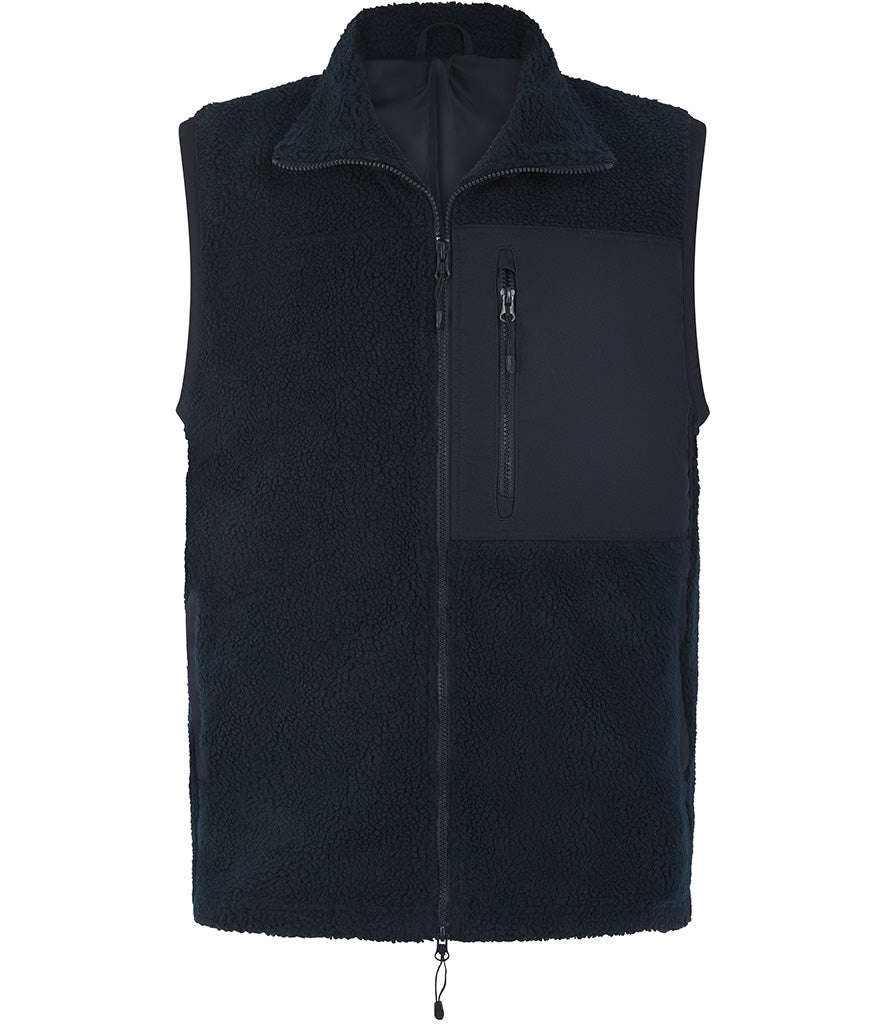 Front Row Recycled Sherpa Gilet