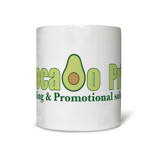 11oz White Ceramic Mugs
