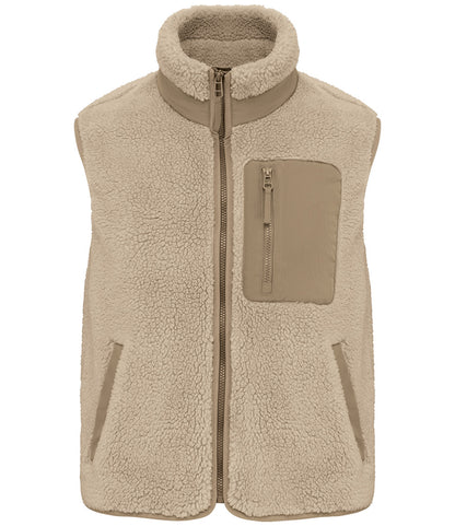 Native Spirit Unisex Sherpa Bodywarmer