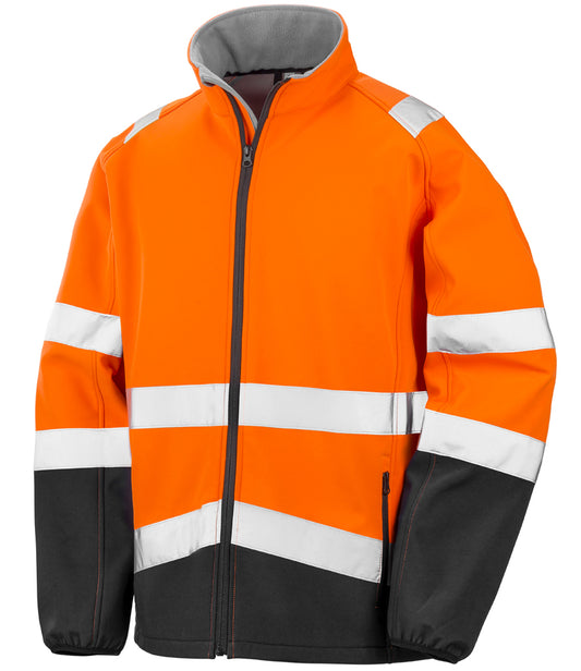 Result Safe-Guard Printable Ripstop Safety Soft Shell Jacket