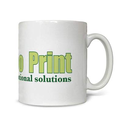 11oz White Ceramic Mugs
